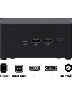 PC Mini ASUS NUC 14 PRO TALL RNUC14RVHU50000I (Ultra 5 125H | 2xNVMe, SATA | 2x HDMI 2.1 | 2x DP 1.4a | VESA Mount)